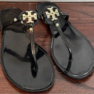Tory Burch Miller jelly sandals very lightly worn Sz 8